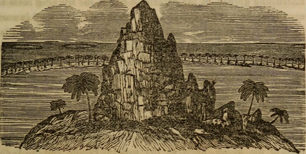 An illustration from The world:, 1848, leaf 294