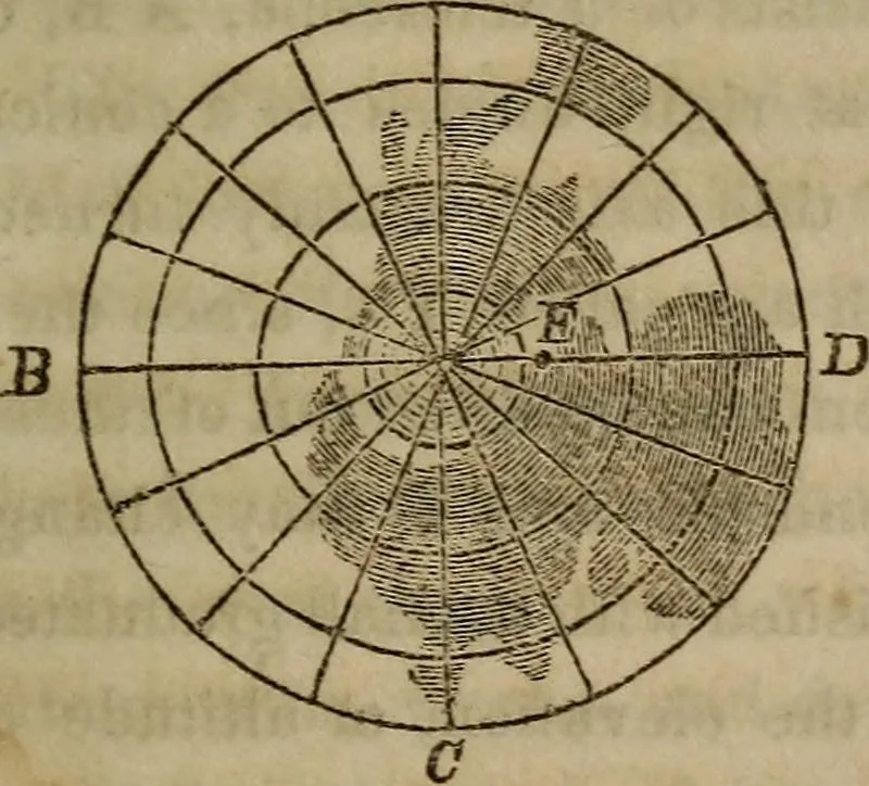 An illustration from The world:, 1848, leaf 52