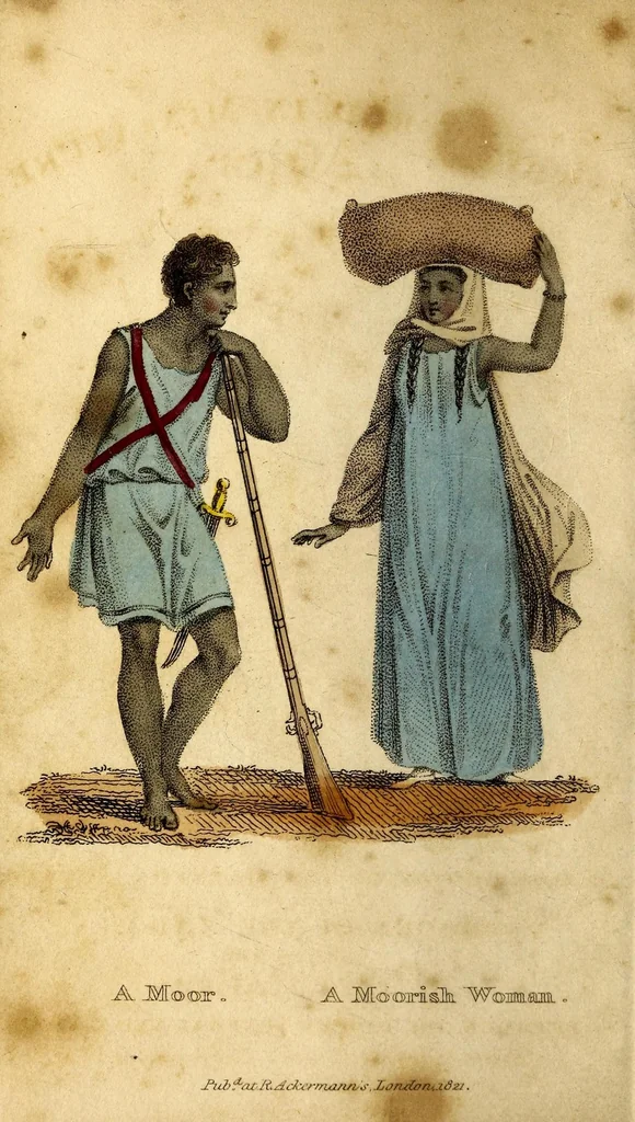 An illustration from The world in miniature;, 1821, leaf 8