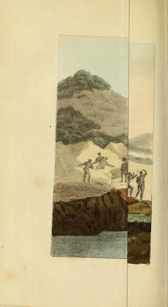 An illustration from The world in miniature;, 1821, leaf 208