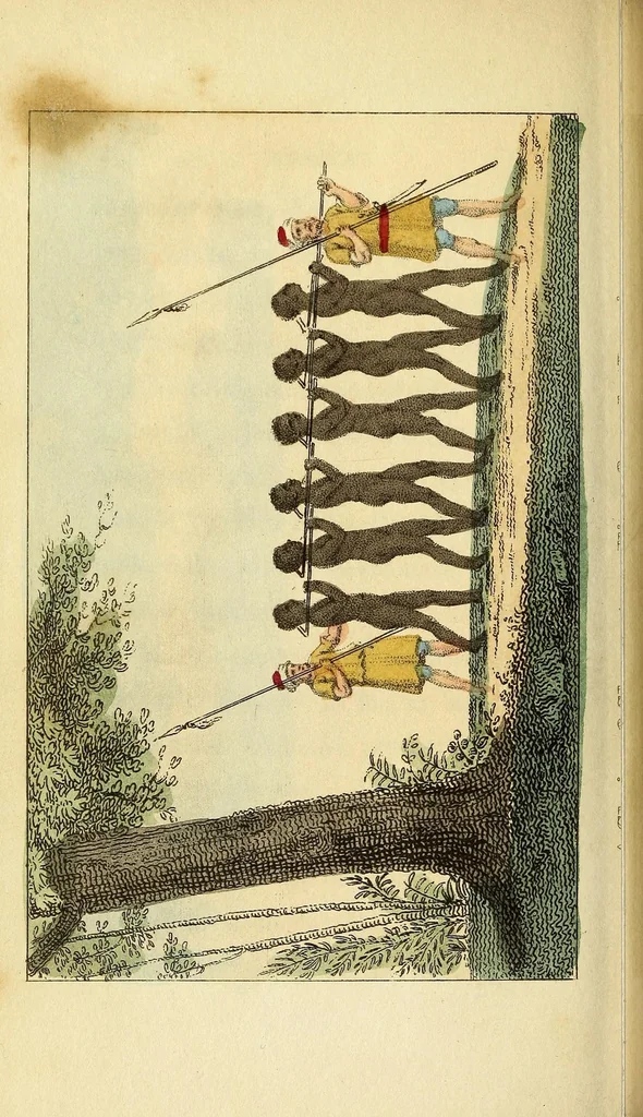 An illustration from The world in miniature;, 1821, leaf 262