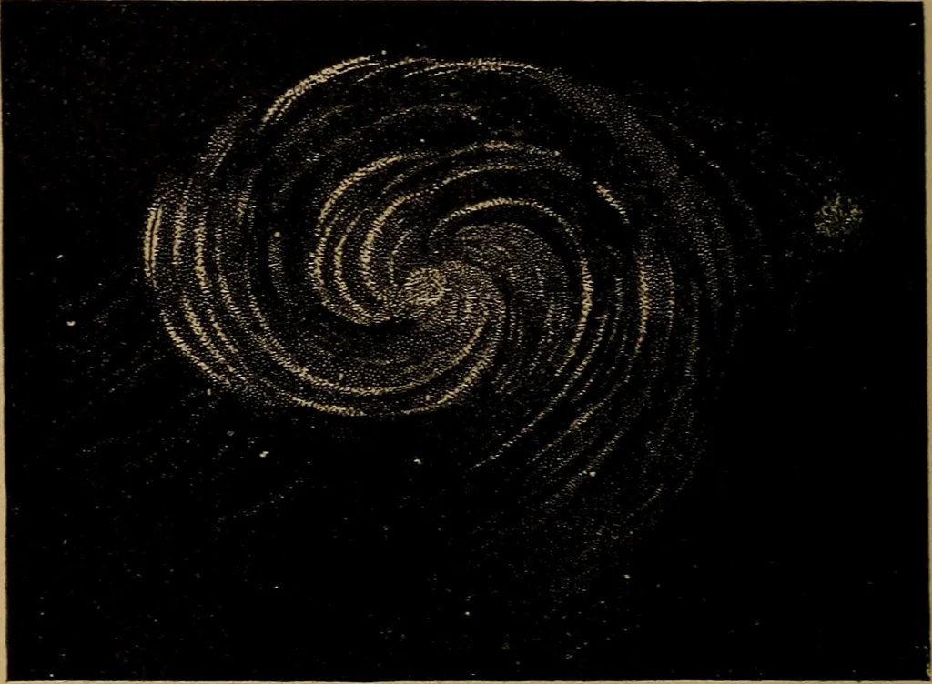 An illustration from World-life; or, Comparative geology, 1883, leaf 73