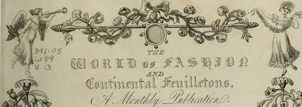 An illustration from The World of fashion and continental feuilletons, 1824, leaf 10
