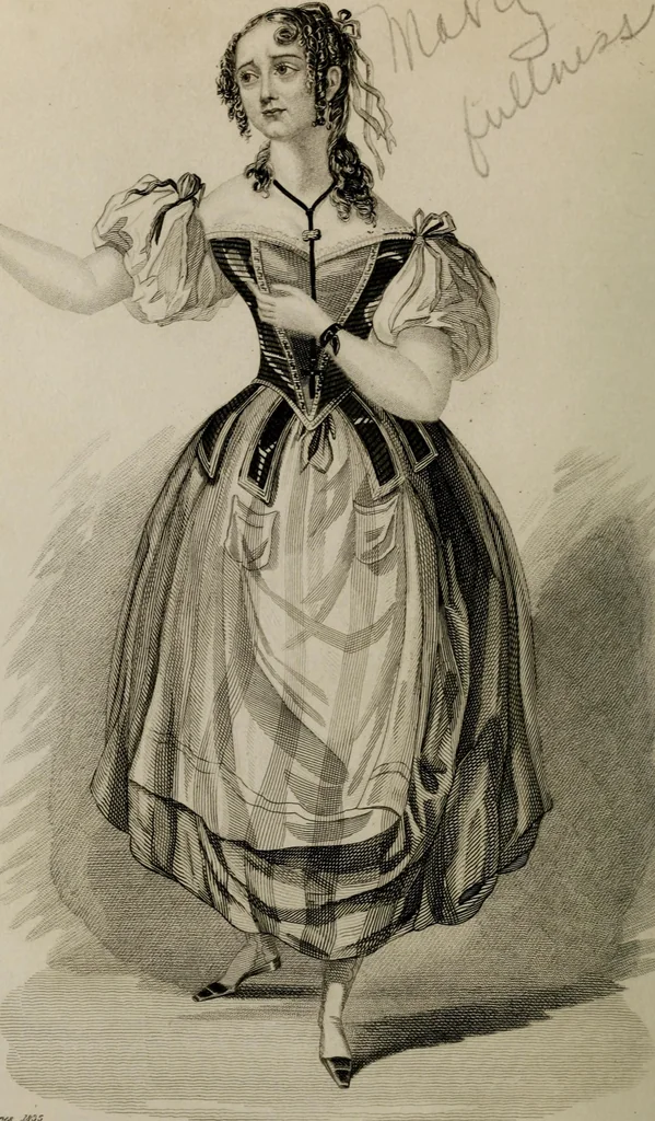 An illustration from The World of fashion and continental feuilletons, 1824, leaf 119