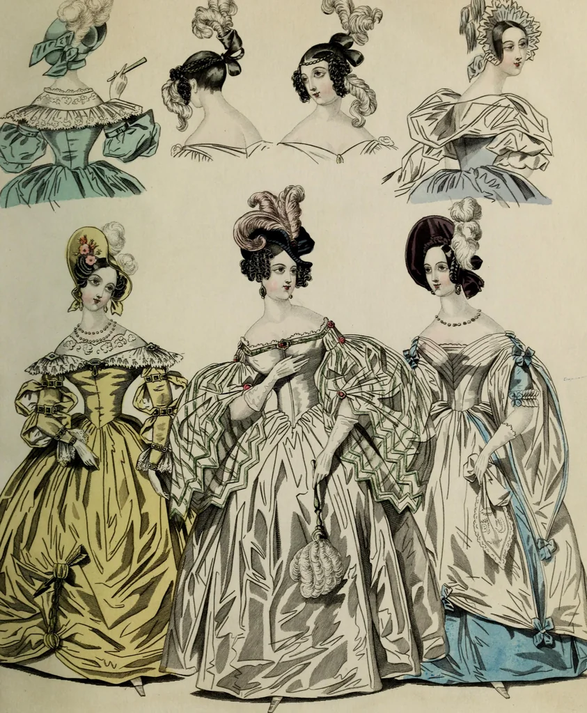 An illustration from The World of fashion and continental feuilletons, 1824, leaf 132