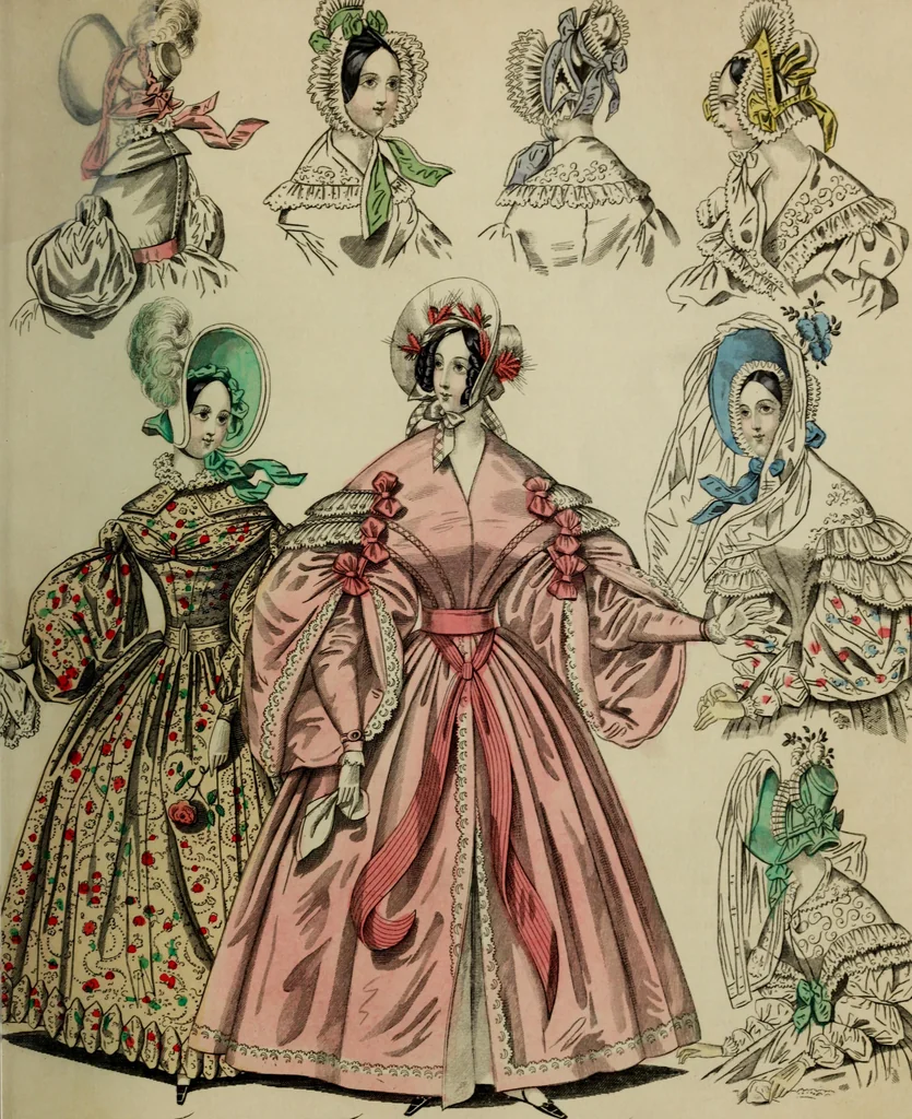 An illustration from The World of fashion and continental feuilletons, 1824, leaf 208