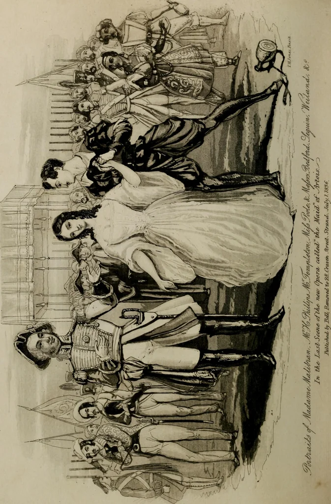 An illustration from The World of fashion and continental feuilletons, 1824, leaf 227