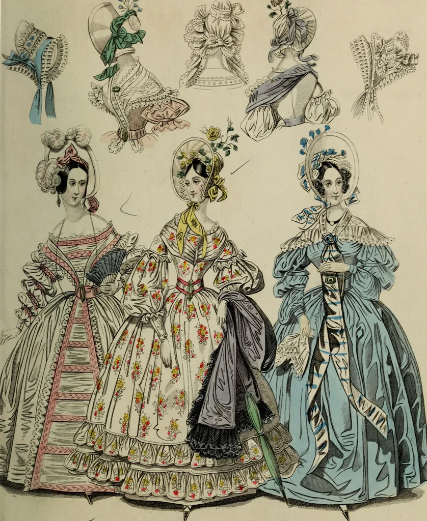 An illustration from The World of fashion and continental feuilletons, 1824, leaf 240