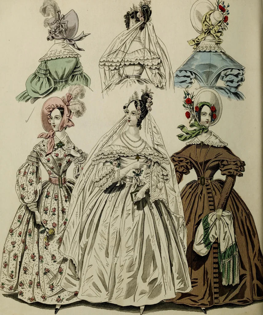 An illustration from The World of fashion and continental feuilletons, 1824, leaf 243