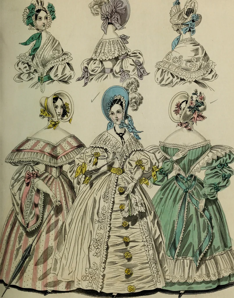 An illustration from The World of fashion and continental feuilletons, 1824, leaf 244