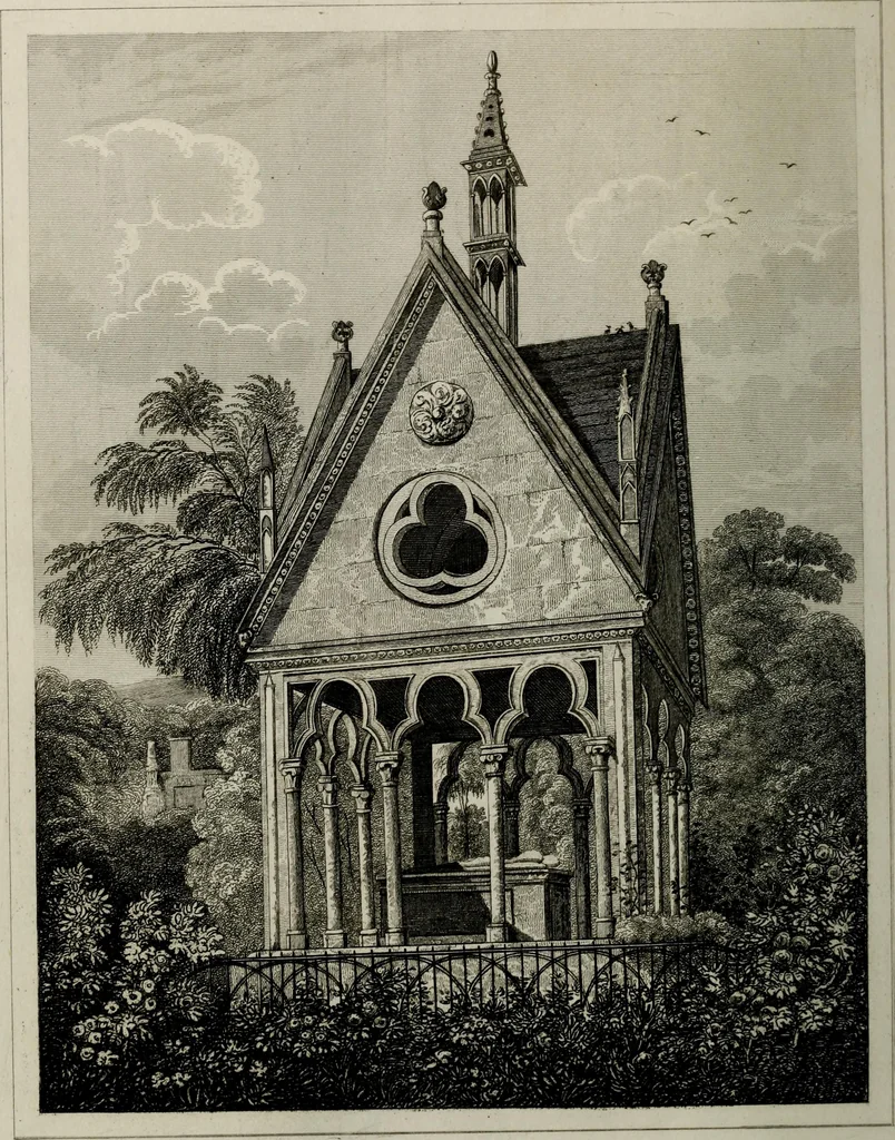 An illustration from The World of fashion and continental feuilletons, 1824, leaf 263
