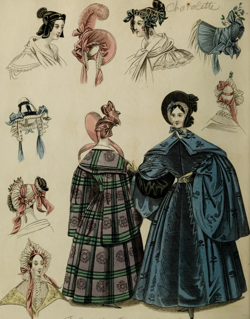An illustration from The World of fashion and continental feuilletons, 1824, leaf 27
