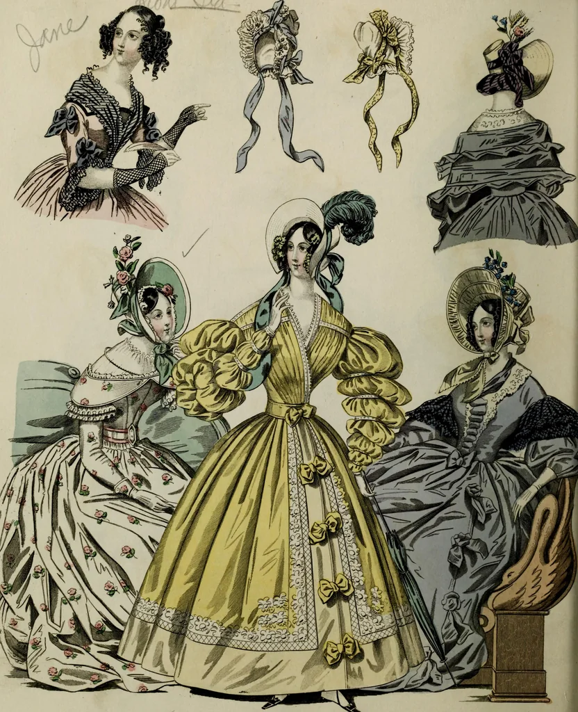 An illustration from The World of fashion and continental feuilletons, 1824, leaf 275