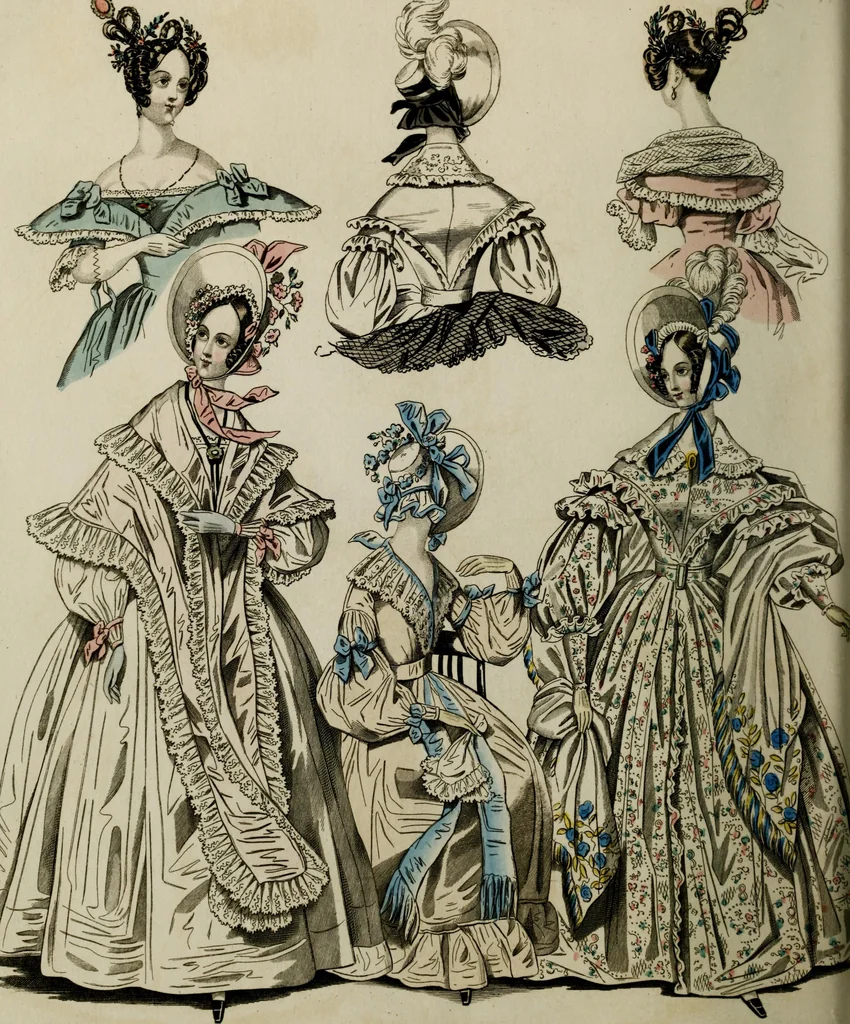 An illustration from The World of fashion and continental feuilletons, 1824, leaf 279