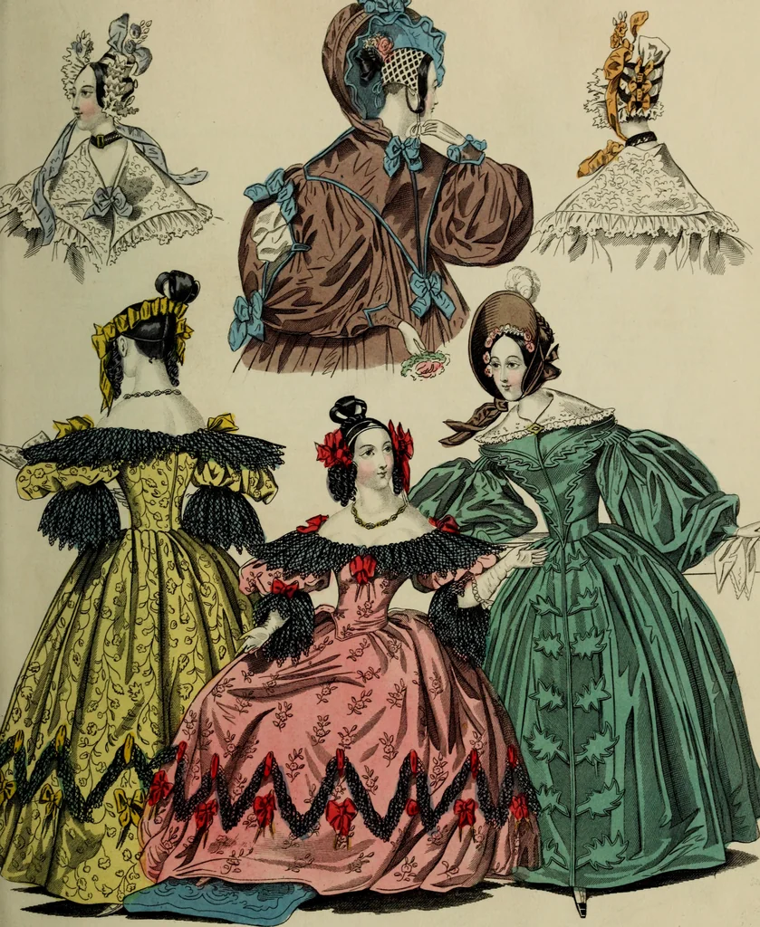 An illustration from The World of fashion and continental feuilletons, 1824, leaf 28