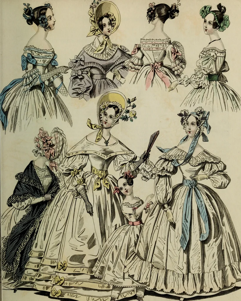 An illustration from The World of fashion and continental feuilletons, 1824, leaf 280