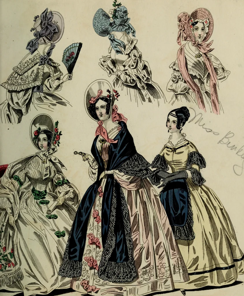 An illustration from The World of fashion and continental feuilletons, 1824, leaf 312