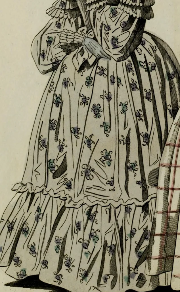 An illustration from The World of fashion and continental feuilletons, 1824, leaf 347