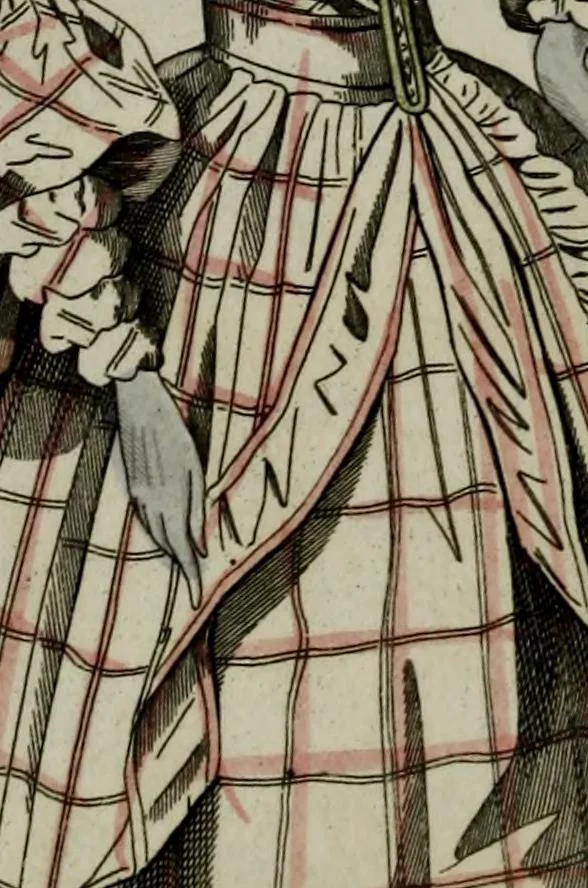 An illustration from The World of fashion and continental feuilletons, 1824, leaf 347
