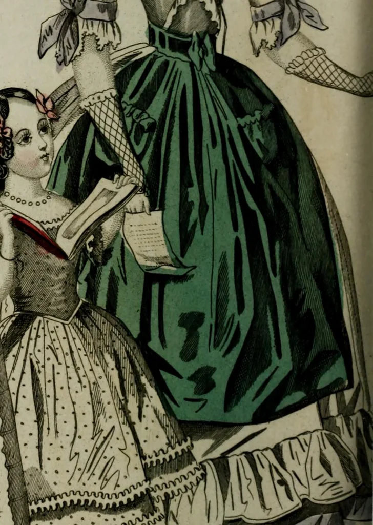 An illustration from The World of fashion and continental feuilletons, 1824, leaf 347