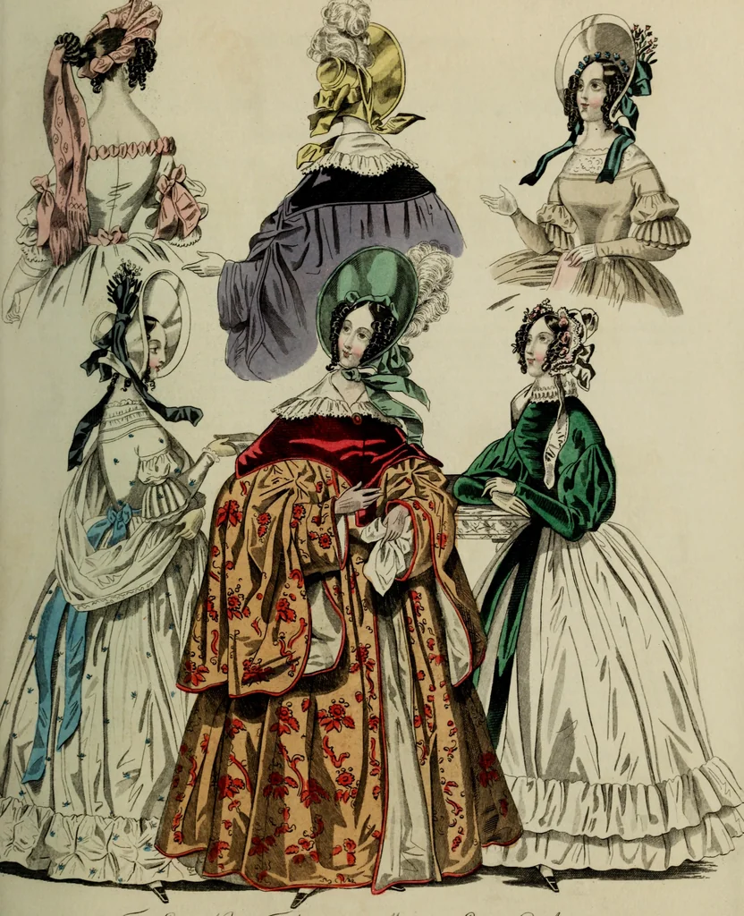 An illustration from The World of fashion and continental feuilletons, 1824, leaf 352