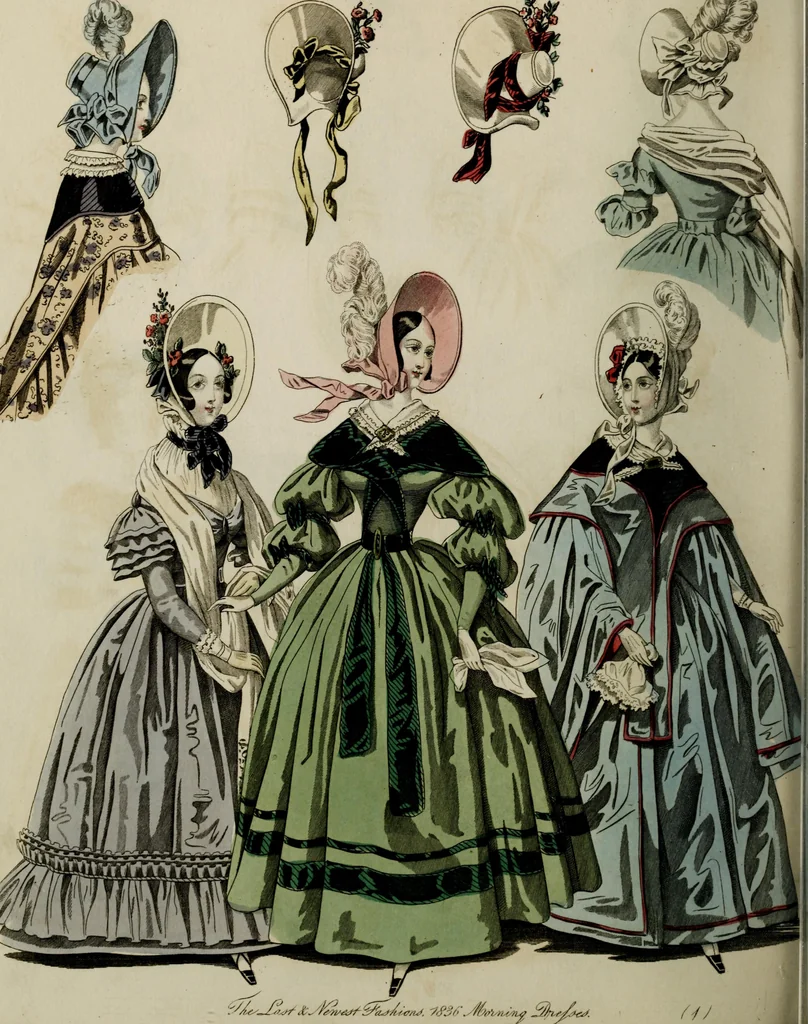 An illustration from The World of fashion and continental feuilletons, 1824, leaf 383