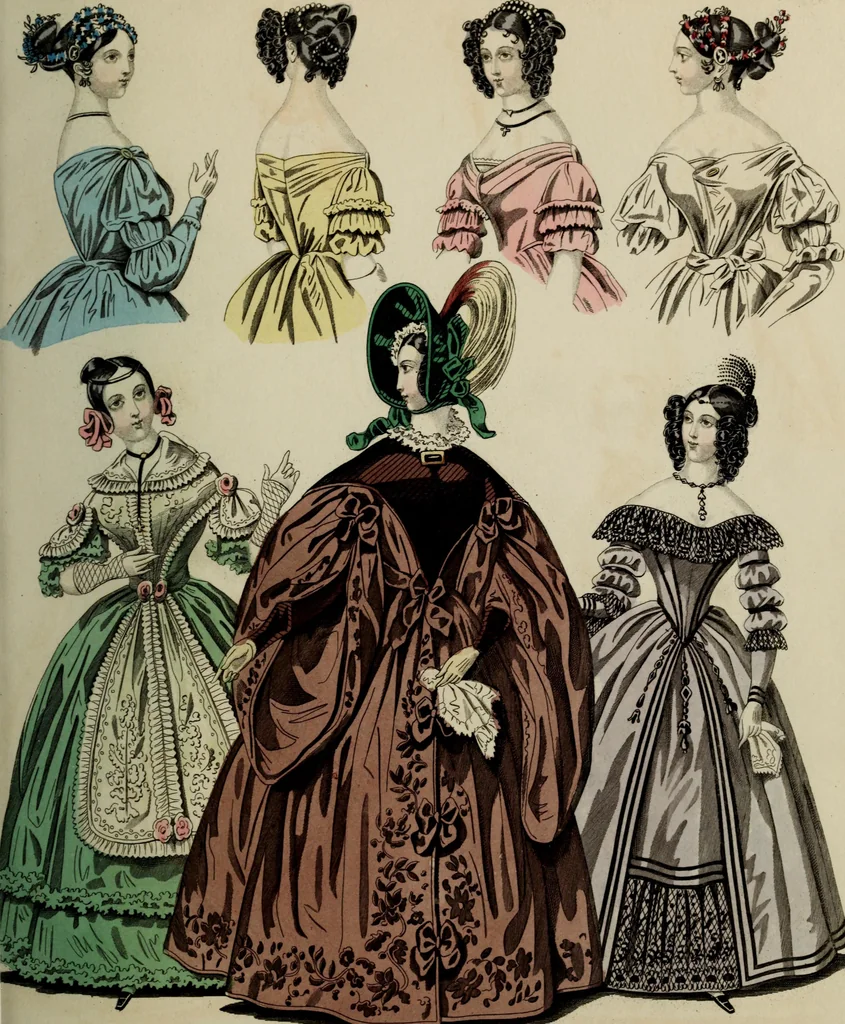 An illustration from The World of fashion and continental feuilletons, 1824, leaf 384
