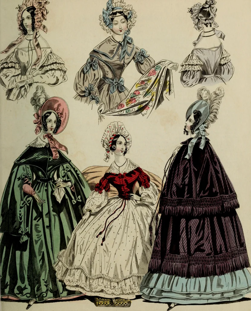 An illustration from The World of fashion and continental feuilletons, 1824, leaf 388