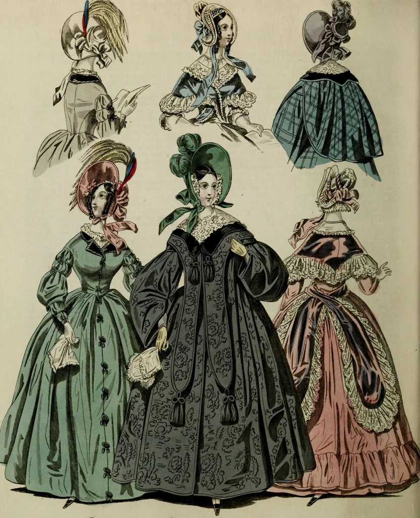 An illustration from The World of fashion and continental feuilletons, 1824, leaf 417