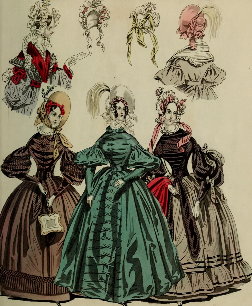 An illustration from The World of fashion and continental feuilletons, 1824, leaf 424
