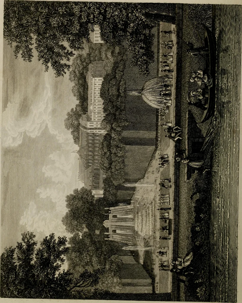 An illustration from The World of fashion and continental feuilletons, 1824, leaf 83