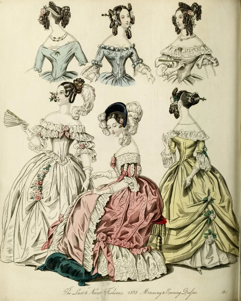An illustration from The World of fashion and continental feuilletons, 1824, leaf 101