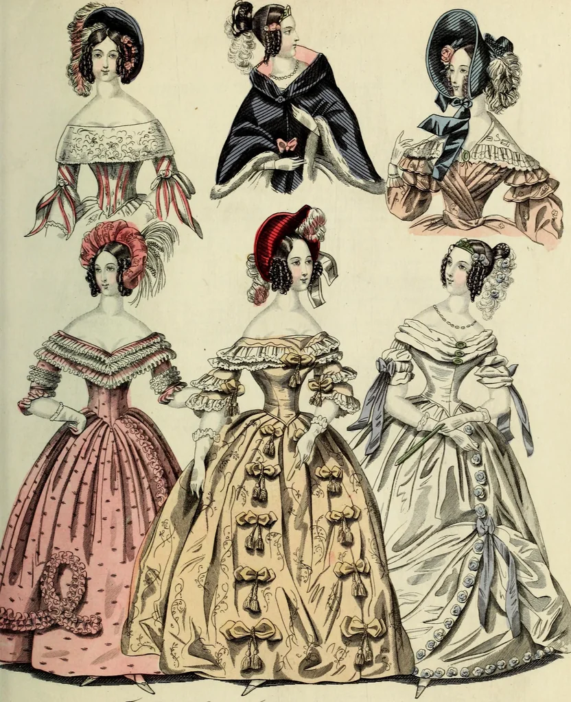 An illustration from The World of fashion and continental feuilletons, 1824, leaf 102