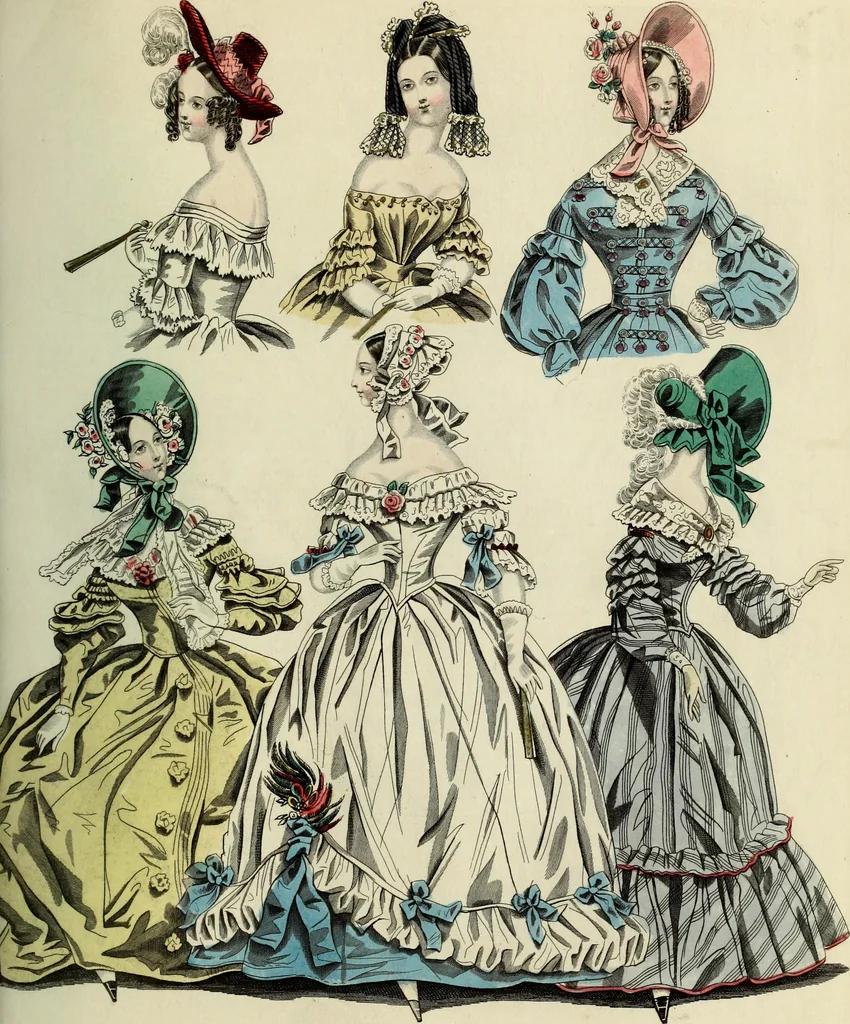 An illustration from The World of fashion and continental feuilletons, 1824, leaf 138