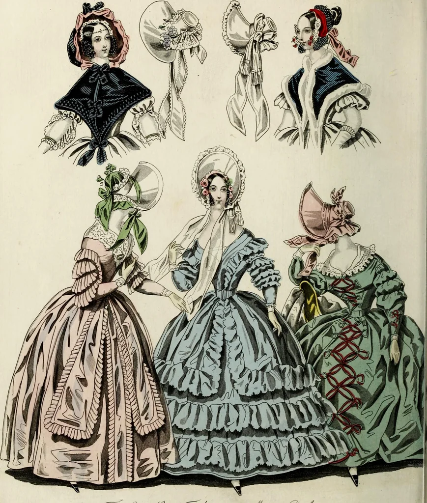 An illustration from The World of fashion and continental feuilletons, 1824, leaf 173