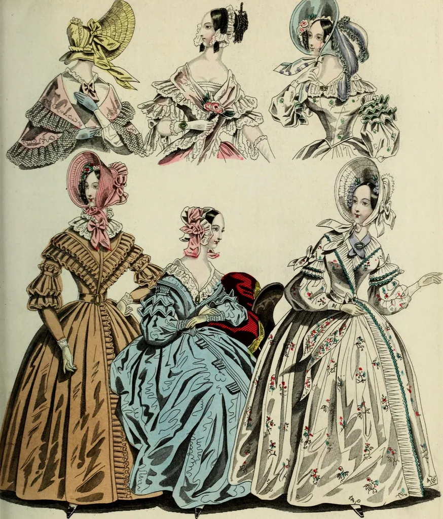 An illustration from The World of fashion and continental feuilletons, 1824, leaf 174