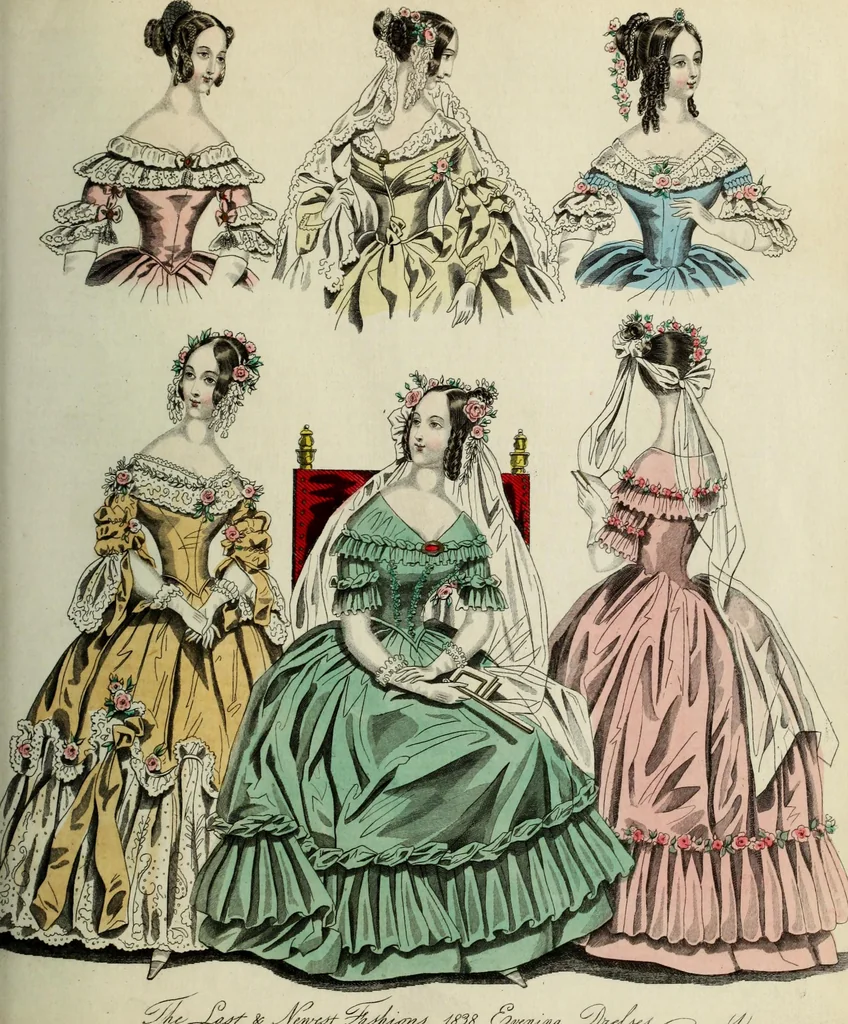 An illustration from The World of fashion and continental feuilletons, 1824, leaf 200