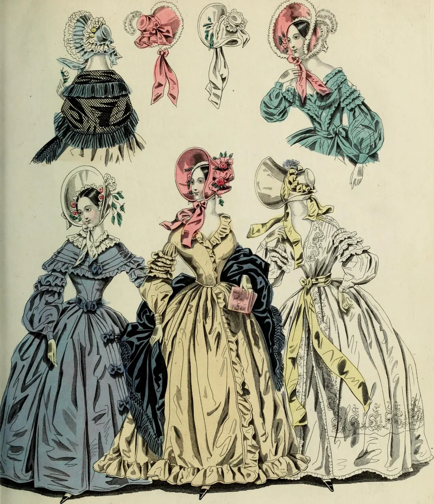 An illustration from The World of fashion and continental feuilletons, 1824, leaf 204