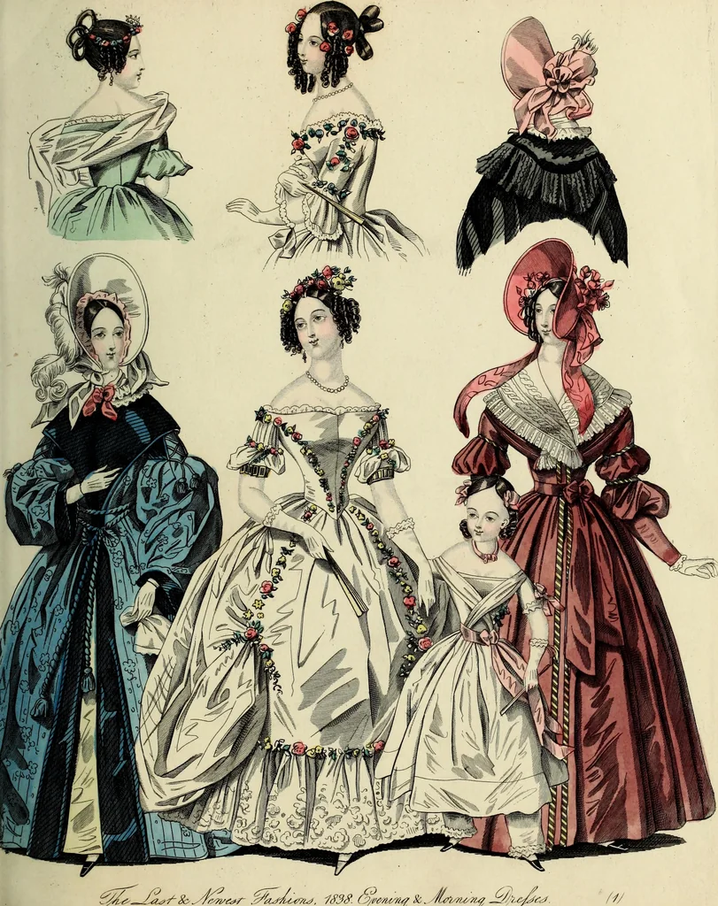 An illustration from The World of fashion and continental feuilletons, 1824, leaf 22
