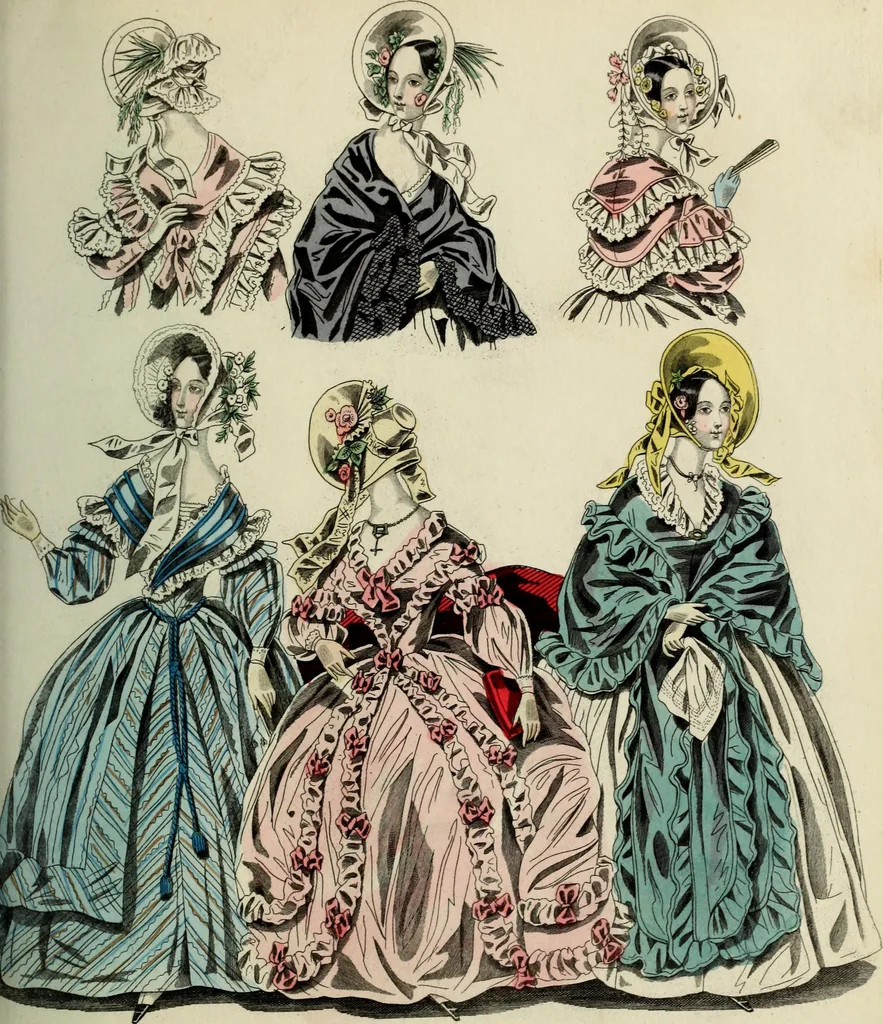 An illustration from The World of fashion and continental feuilletons, 1824, leaf 236