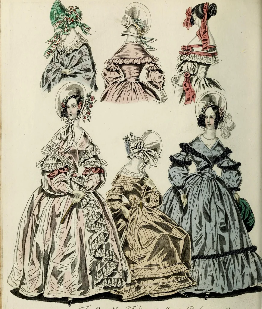 An illustration from The World of fashion and continental feuilletons, 1824, leaf 239