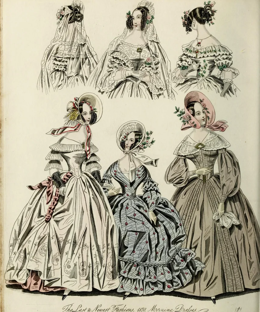 An illustration from The World of fashion and continental feuilletons, 1824, leaf 243