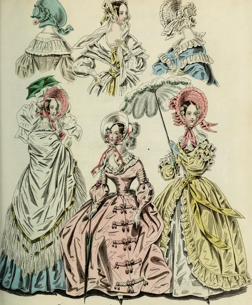 An illustration from The World of fashion and continental feuilletons, 1824, leaf 244