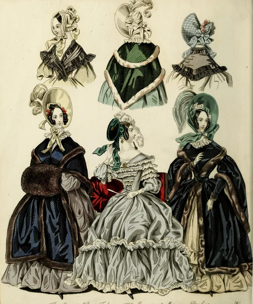 An illustration from The World of fashion and continental feuilletons, 1824, leaf 25