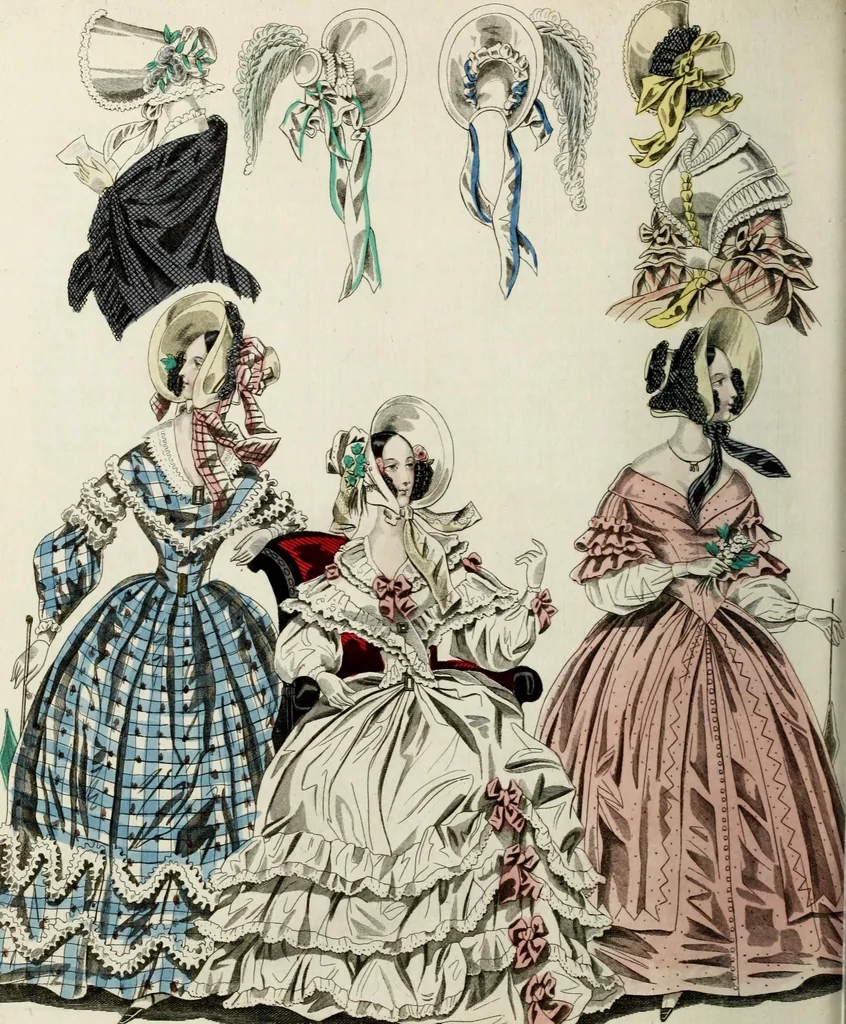 An illustration from The World of fashion and continental feuilletons, 1824, leaf 275