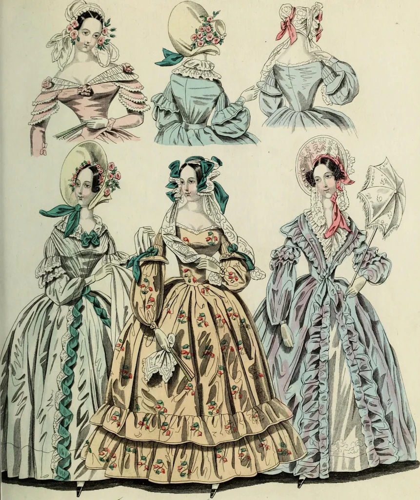 An illustration from The World of fashion and continental feuilletons, 1824, leaf 276