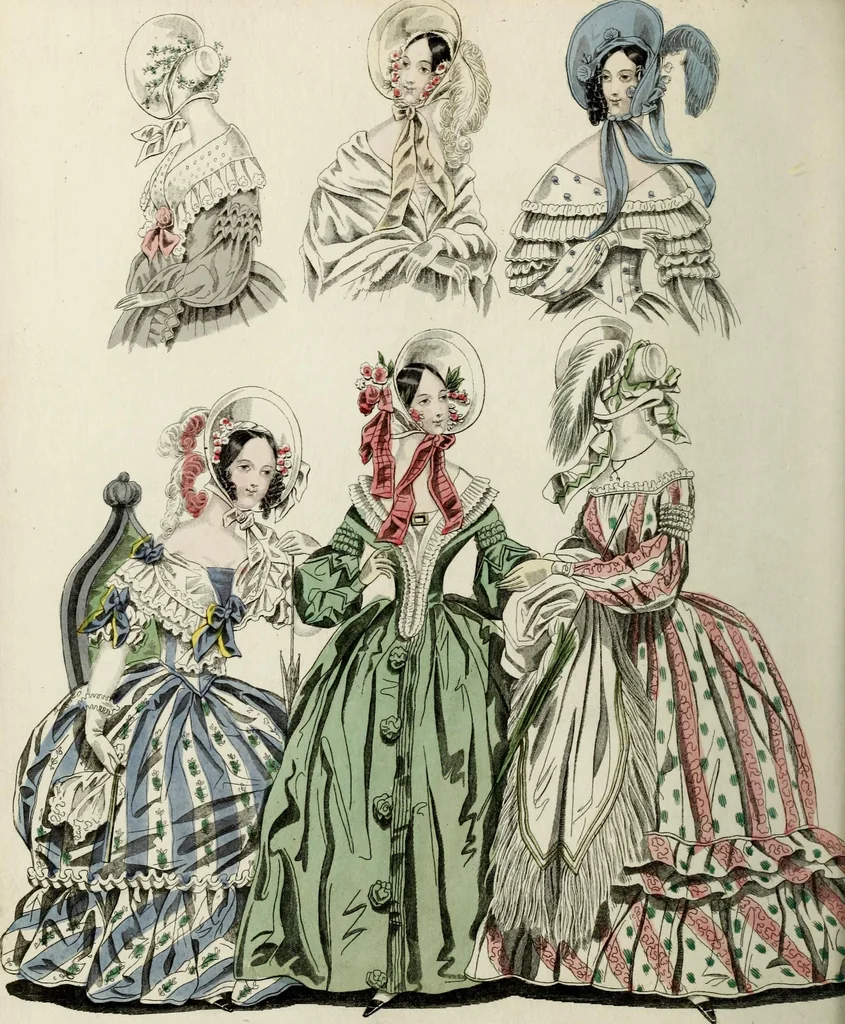 An illustration from The World of fashion and continental feuilletons, 1824, leaf 279
