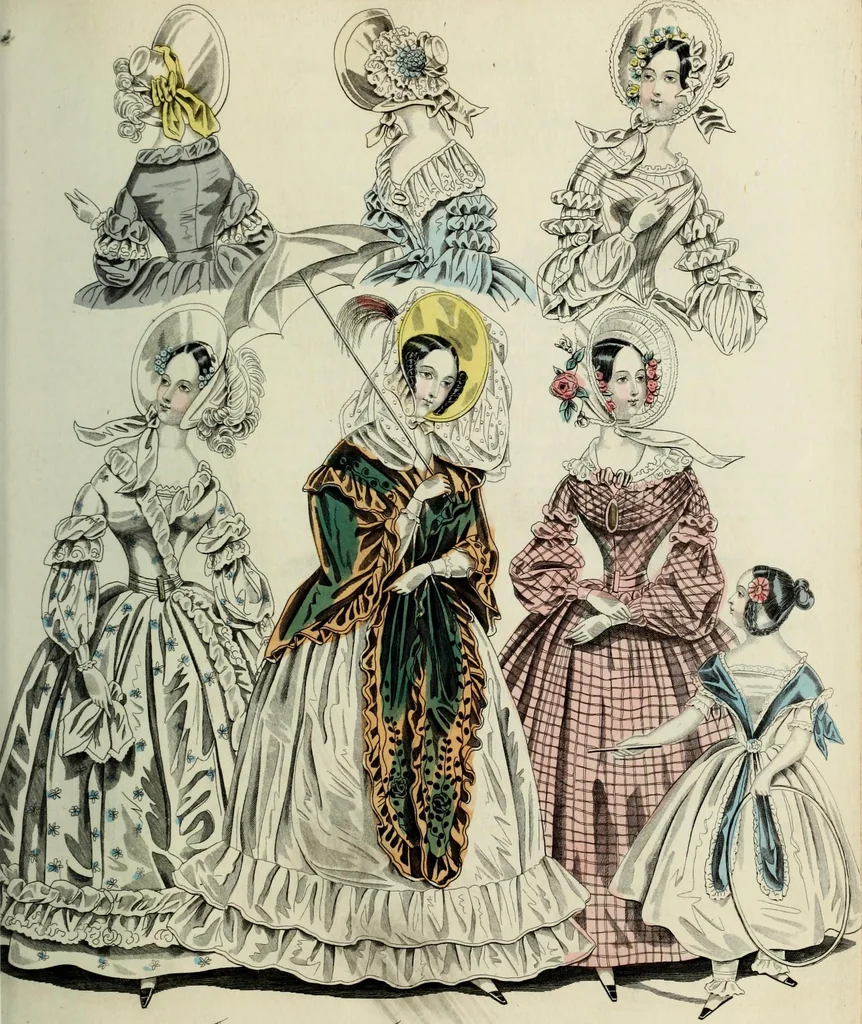 An illustration from The World of fashion and continental feuilletons, 1824, leaf 280