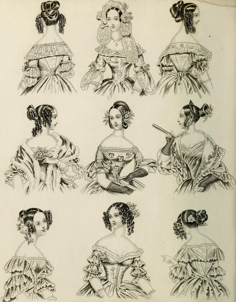 An illustration from The World of fashion and continental feuilletons, 1824, leaf 307