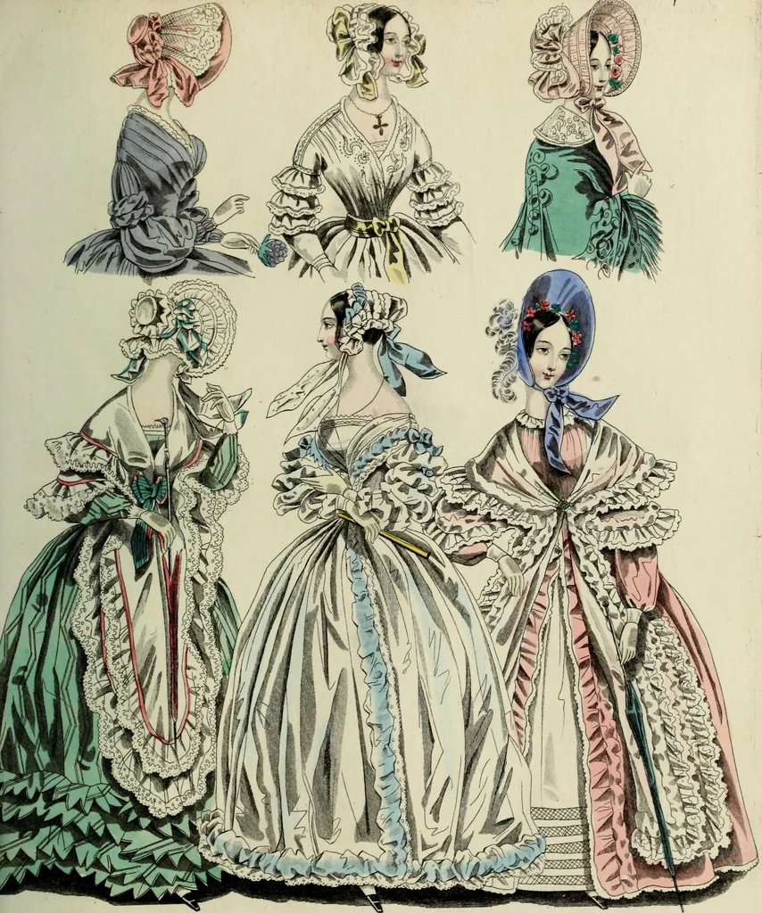 An illustration from The World of fashion and continental feuilletons, 1824, leaf 308
